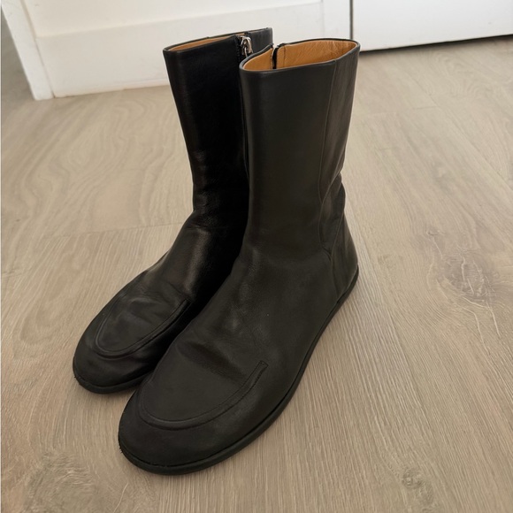The Row Shoes - The Row Canal Black leather boots size 39/8.5
